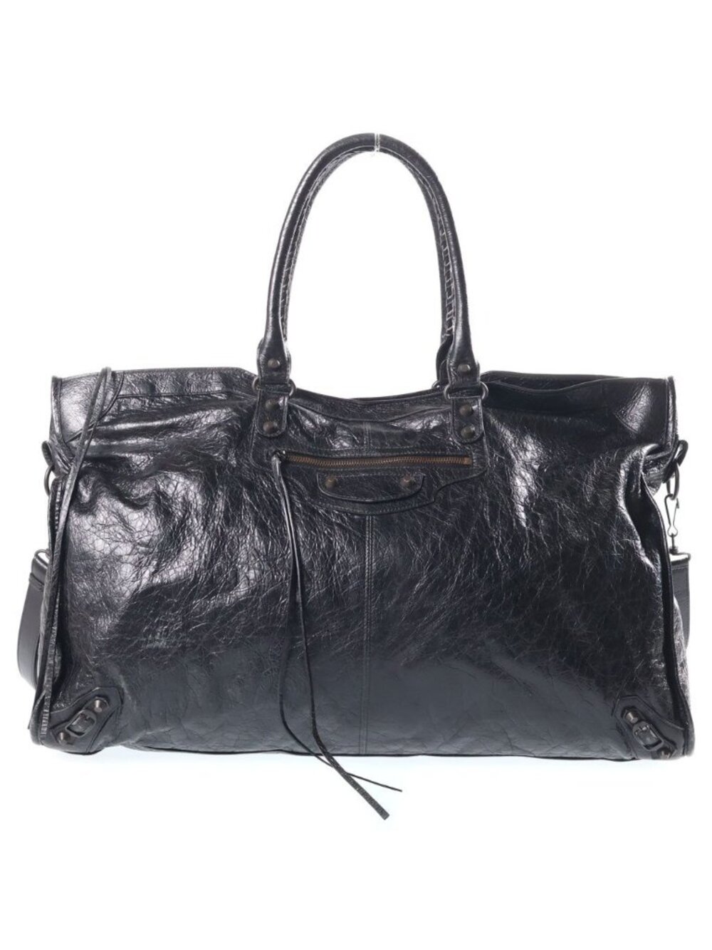 Balenciaga Le City Travel Bag 2-Way Tote Black